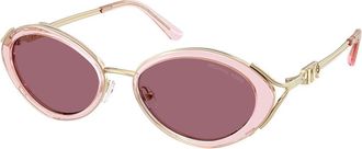 Michael Kors MK1179 KEY WEST 40581A Womens Sunglasses Pink Size 53