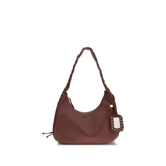 Ganni Laced Shoulder Bag