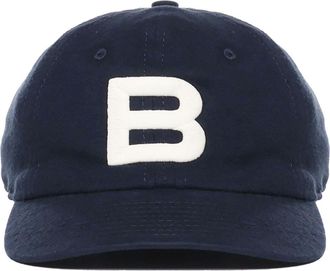 Bally logo-embroidered baseball cap - men - Cotton - One Size - Blue