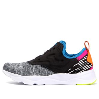 Reebok (WMNS) Reebok FuryLite Slip-On Lux Coal AQ9243