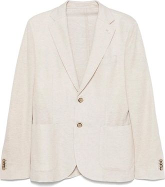 Luigi Bianchi Mantova Hombre, Chaquetas, Beige, Talla: L