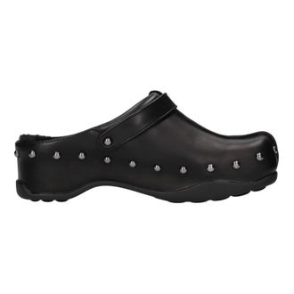 Scholl Pescura Phoebe - Dames - Klompen - Zwart - 39 EU - Leer - Schoenen