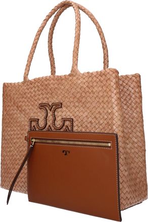 Tory Burch Womens Pink Leather Shoulder Bag
