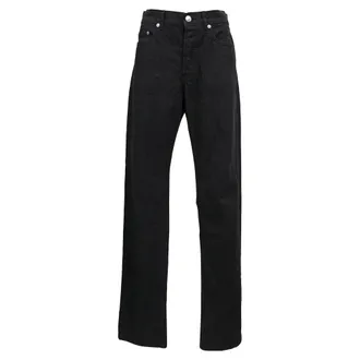 A.P.C. A. P.C. Straight Leg Jeans in Black Cotton