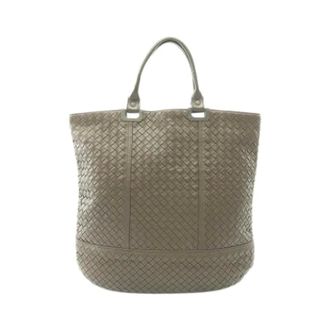 Bottega Veneta Pre-owned Tote Bags, female, Gray, Size: ONE SIZE Pre-owned Vintage Tote Bag