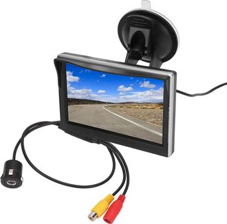 OEM Kit De Sistema De C&aacute;mara De Visi&oacute;n Trasera De 5 Pulgadas V1 V2 Hd 12-24v Apto Para Veh&iacute;culos