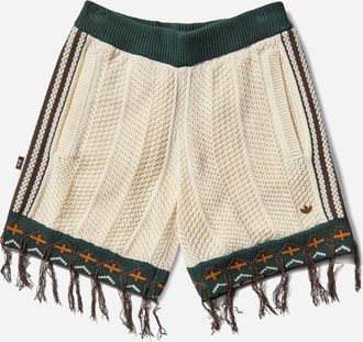 adidas CLOT by Edison Chen Crochet Shorts Cream White