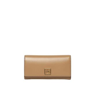 Elisabetta Franchi Wallets & Cardholders, female, Brown, ONE SIZE, Stylish Foldover Wallet with Compartments