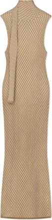 &Aacute;eron Midi-jurk - Beige