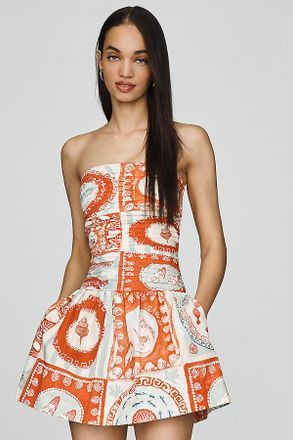 Hunter Bell Soleil 100% Cotton Mini Dress
