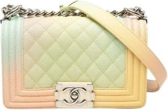 Chanel Pre-owned Classic Flap Crossbody - Dames - Vintage Schoudertas - Veelkleurig - ONE Size - Leer - Vintage