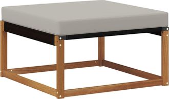 vidaXL Reposapi&eacute;s De Exterior Madera De Acacia S&oacute;lida Natural Vidaxl