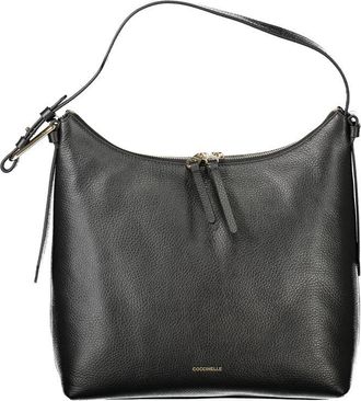 Coccinelle Black Leather Womens Handbag