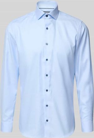 Olymp Level 5 Body Fit Business-Hemd mit Kentkragen in Bleu, Gr&ouml;&szlig;e 38
