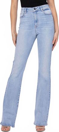 Hidden Jeans Dylan High Rise Flare Jeans In Light Wash