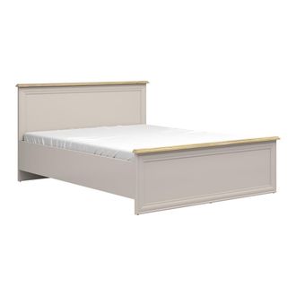 Petits Meubles Cama 160x200 con somier tableros de aglomerado laminados cachemira