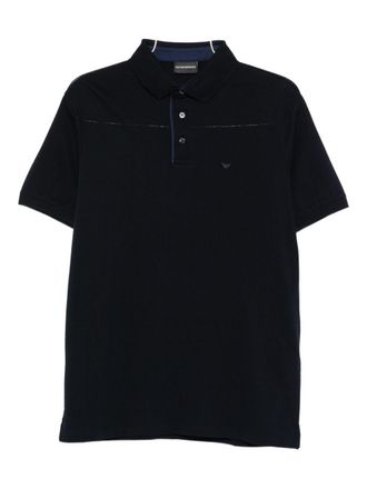 Emporio Armani Logo Cotton Polo Shirt