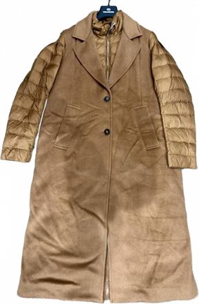 Parajumpers Womens Femie Wool-Blend Coat In Brown