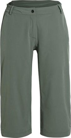 Vaude Tamaro Base Capri Pants Velohose f&uuml;r Damen | oliv