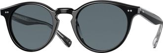 Oliver Peoples OV5459SU Romare Sun Polarized 14923R Mens Sunglasses Black Size 48