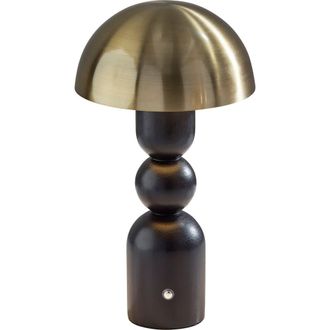 Adesso Connie LED Cordless Table Lamp in Black at Nordstrom