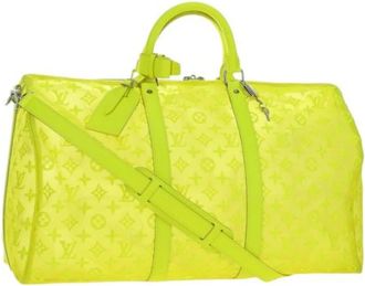 Louis Vuitton Borsa Boston Vintage Monogram Pre-owned - - Pre-owned - Donna - Giallo - ONE SIZE