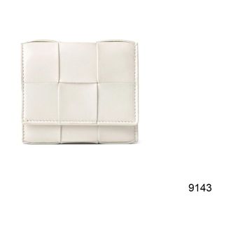 Bottega Veneta Tri-Fold Zip Wallet - male - Bottega Veneta - Wallets & Cardholders - White - ONE SIZE - Accessories