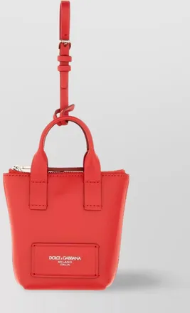 Dolce & Gabbana leather messenger bag