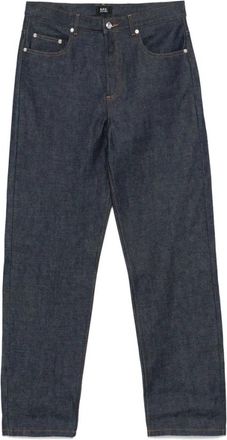 A.P.C. Indigo Blauwe Denim Straight Leg Jeans - Heren - Regular Fit Jeans - Blauw - W36 - Denim - Jeans