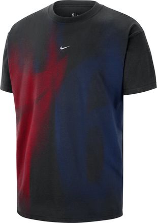 Nike Mens Philadelphia 76ers Basketball T-Shirt in Black | IO6437-010