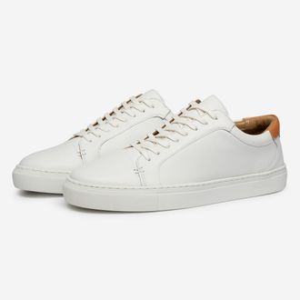 Oliver Sweeney Mens Tollesby White Calf Leather - Size UK 11