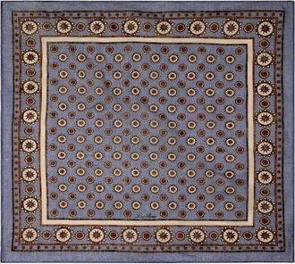 Loro Piana Mens Alham Linen, Cashmere and Silk Foulard