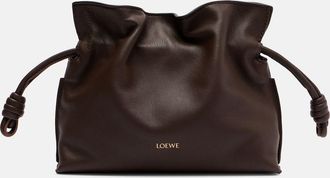 Loewe Clutch Flamenco Mini in pelle