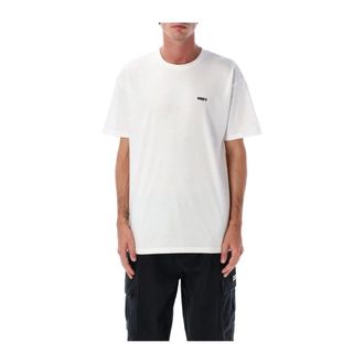 Obey T-Shirts, male, White, Size: XL Basic Logo T-Shirt