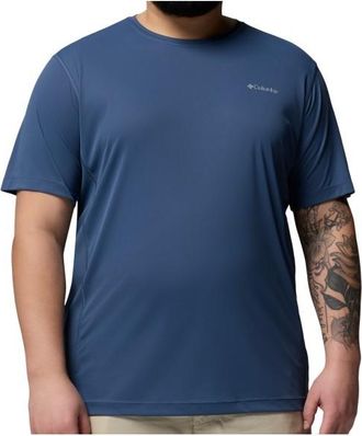 Columbia Zero Rules Light S/S Crew Funktionsshirt f&uuml;r Herren | blau