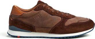 Lloyd Lloyd, Schoenen, Heren, Bruin, 42 EU, Leer, Elegante Leren Sneakers Comfortabele Pasvorm
