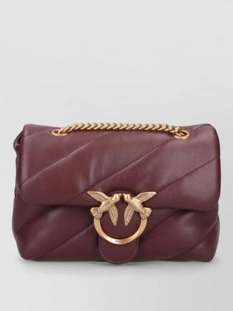 Pinko love bag puff mini leather shoulder bag