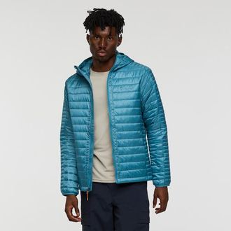 Cotopaxi Capa Insulated Hooded Jacket - Mens in Drizzle at Nordstrom, Size Xxx-Large