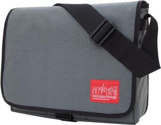 Manhattan Portage DJ 13 Laptop Bag Deluxe in Grey at Nordstrom, Size Small
