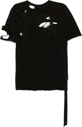 Rick Owens Level T T-shirt - men - Organic Cotton - S - Black