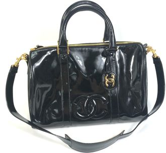 Chanel Boston Bag Handbag Shoulder Bag (Pre-Owned)