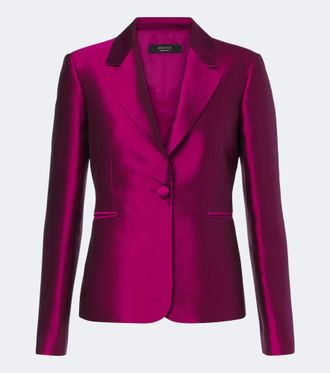 Gucci Silk satin blazer