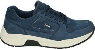 Josef Seibel Schoenen, Heren, Blauw, 41 EU, Leer, Blauwe vrijetijdsschoenen Mitchell 50