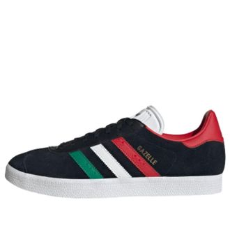 adidas Gazelle Black White Better Scarlet HQ9441