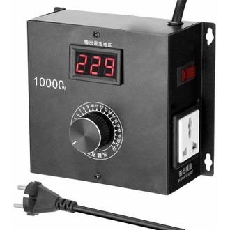 OEM Controlador De Voltaje Variable Dom&eacute;stico De 10000 W, Compacto, Port&aacute;til, Con Velocidad Y Temperatura Ajustables