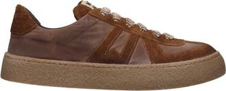 Moma Kazan Sneakers - Heren - Sneakers - Bruin - 42 EU - Leer - Schoenen