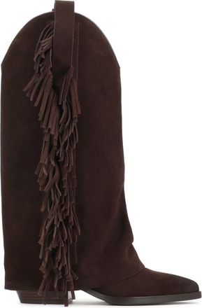 Kazar Gavia Cowboylaarzen - Dames - Schoenen - Bruin - Maat: 35 EU Leer