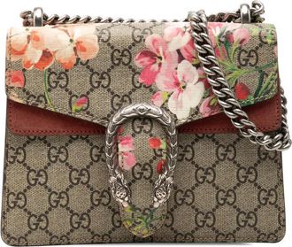 Gucci Pre-owned Gucci Small GG Supreme Blooms Dionysus Crossbody Ladies EI2QLREAPIP41ZTR