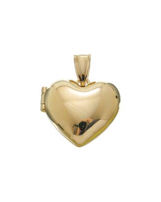 Italian Gold, Inc 14K 16Mm Puffed Heart Locket Pendant