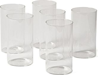 Farmhouse Pottery Silo Set of 6 Water Glasses in Clear at Nordstrom